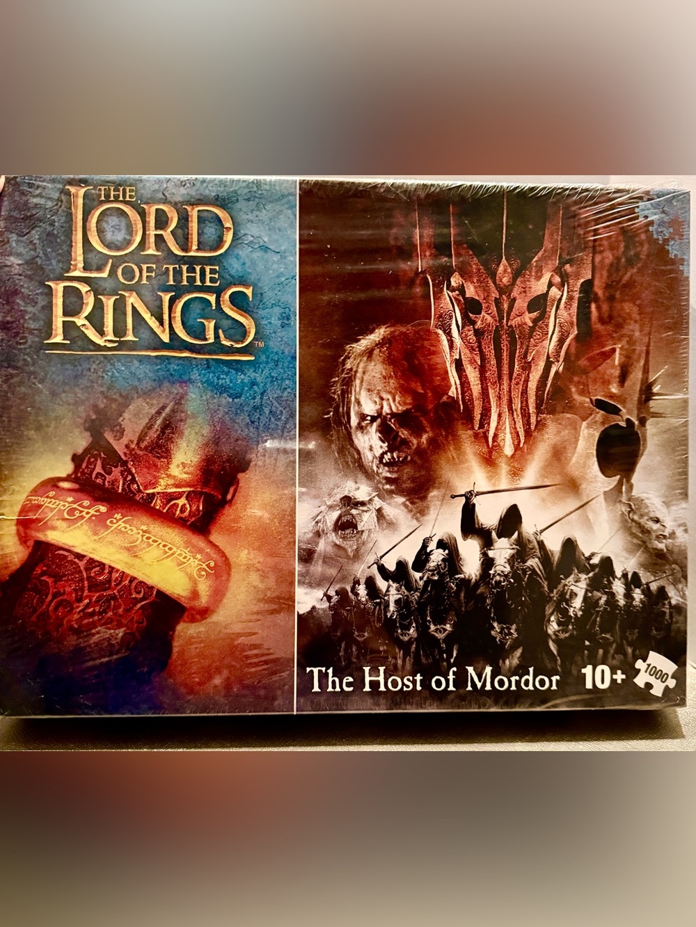 NEW The Lord of the Rings: The Host of Mordor 1000 pc. Puzzle - Black & Gold.